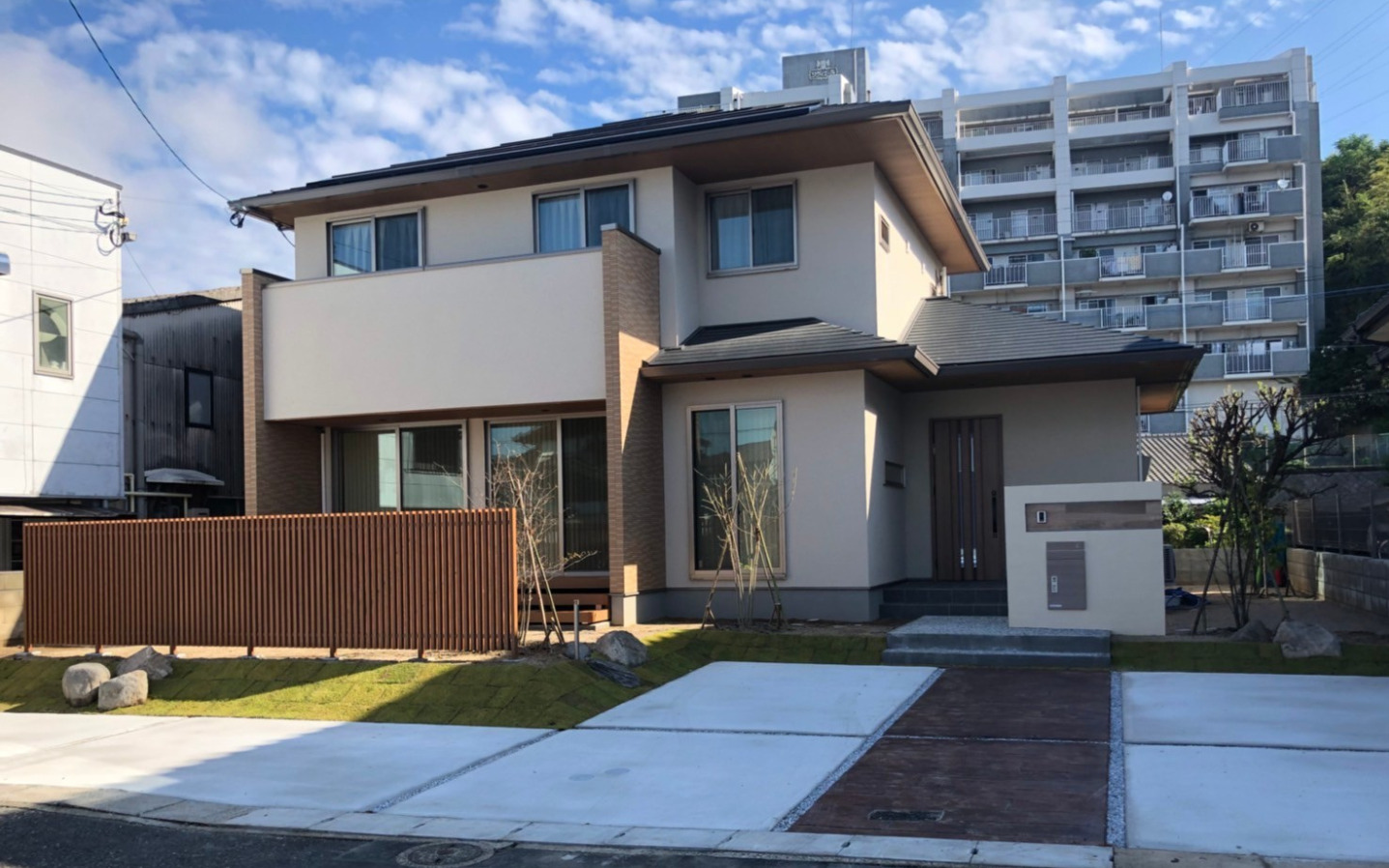 アルスグリーンの外構施工事例