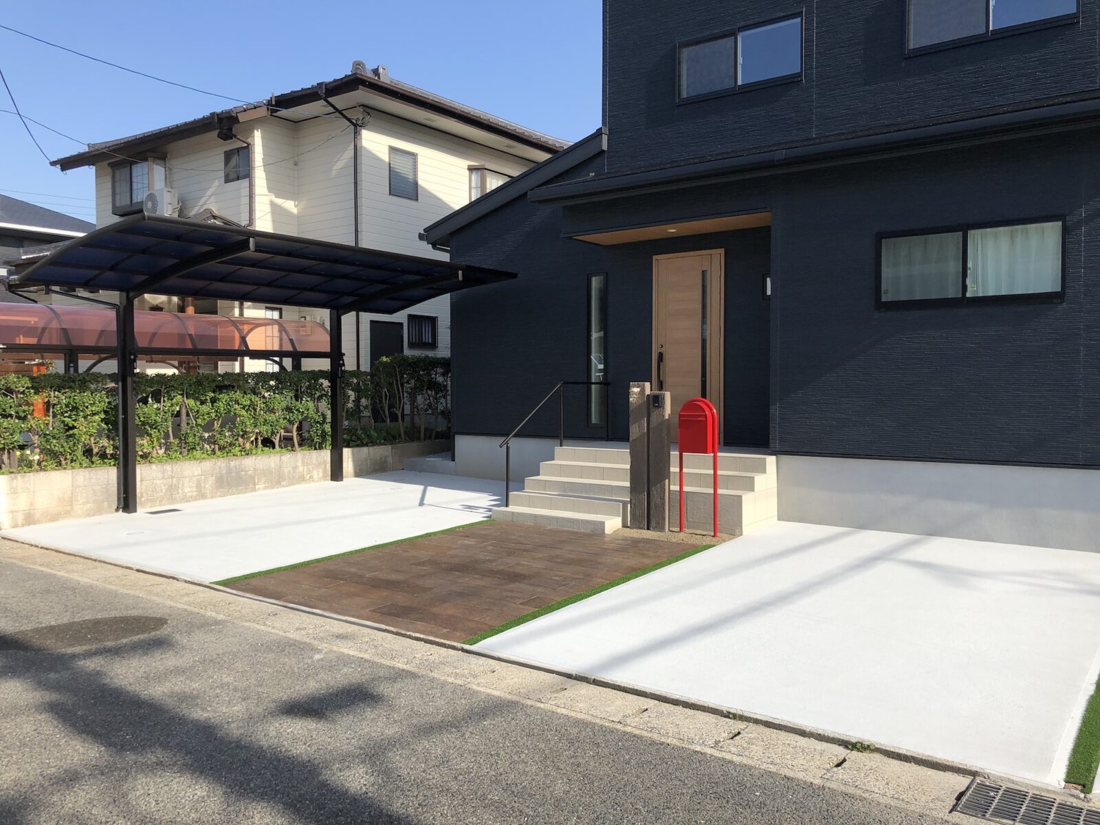 アルスグリーンの駐車場施工事例