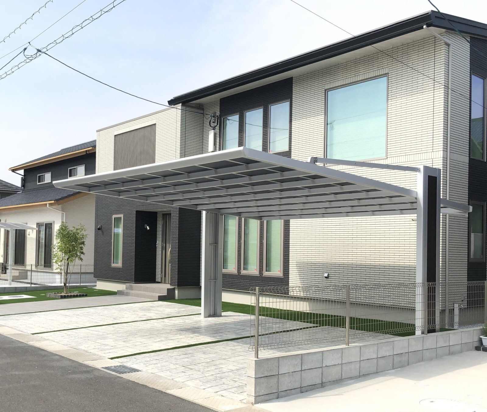 アルスグリーンのカーポート施工事例