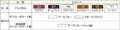 カーポート　イディオス　Ａ型　YKK　AP