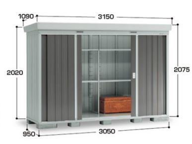 物置　ネクスタ　間口3050タイプ　イナバ