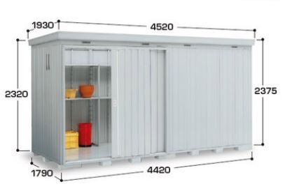 物置　ネクスタ大型　間口3580タイプ　イナバ