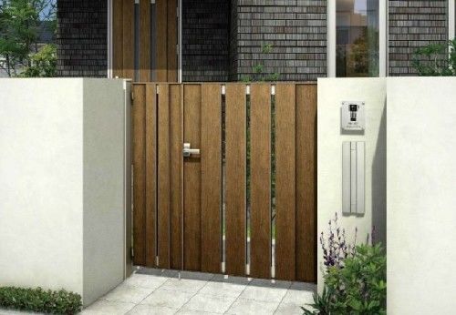 門扉　ルシアス　BS01型　たてスリット　YKK AP