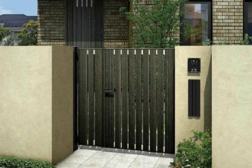 門扉　ルシアス　BS02型　たて多スリット　YKK AP