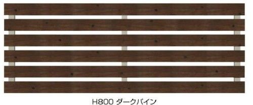 フェンス　フリーポールフェンス　ラウンド板　Takasho